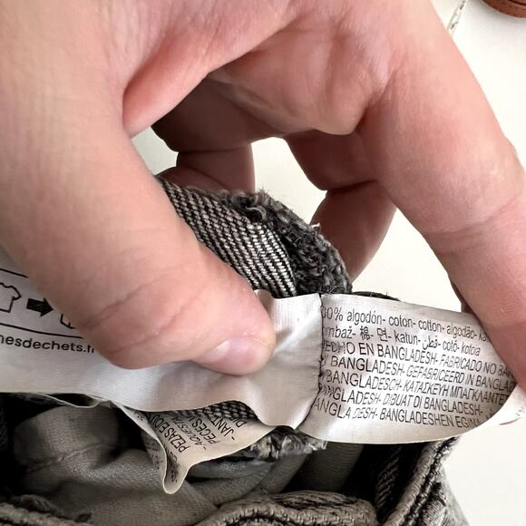 Zara Washed Black Wide Leg Jeans - Picture 6 of 6